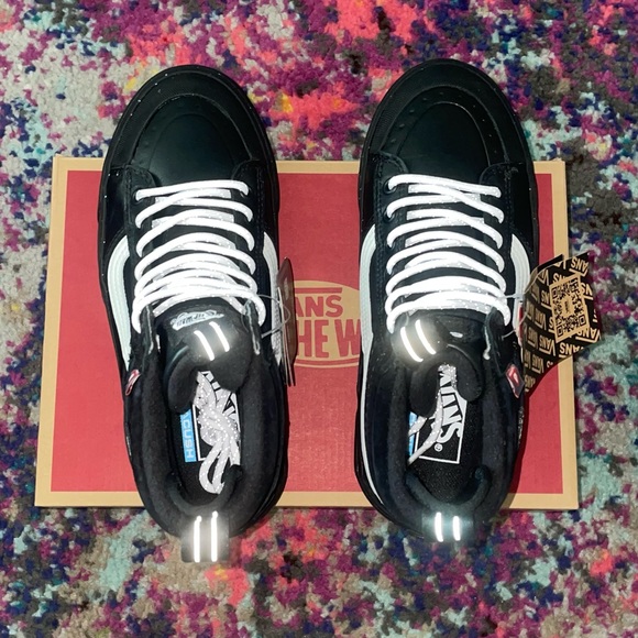 Vans Sk8-Hi MTE-2 “Black Glitter” Men’s Size 5 Women’s 6.5 - Picture 3 of 7